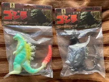 CCP 미들 사이즈 시리즈 고질라(1964) 소프트 비닐 2종 세트