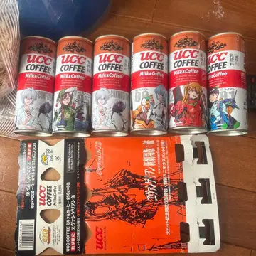 UCC 밀크 커피 에반게리온 6개 세트