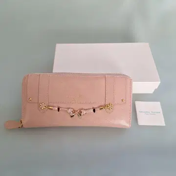 미사용 사만다 타바사 쁘띠 초이스 장지갑 핑크 계열