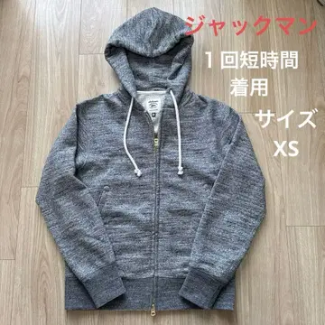 [ 새상품급 ] Jackman JM7293 사이즈 XS 후드티 색상 차콜