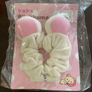 코리락쿠마 귀 달린 스크런치