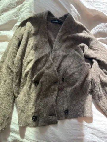 URBAN RESEARCH 울 가디건 브라운