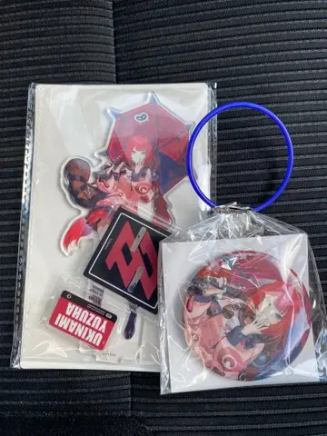 젠레스 존 제로 gigo 콜라보 한정판 아크릴 스탠드 캔 배지 우파 유파