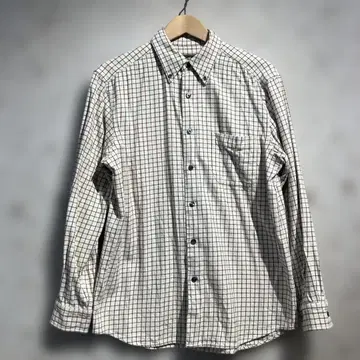00s Eddie Bauer 체크 무늬 플란넬 셔츠 에디바우어
