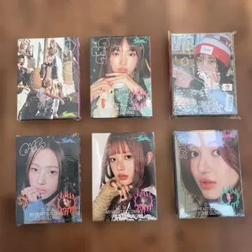 [ 미개봉 새상품 구하기 어려움 ] newjeans 앨범 세트