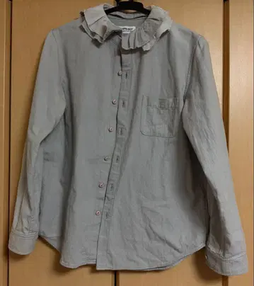 BEAMS BOY 프릴 셔츠