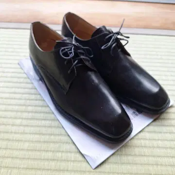 블랙 드레스 비즈니스 슈즈 천연 가죽