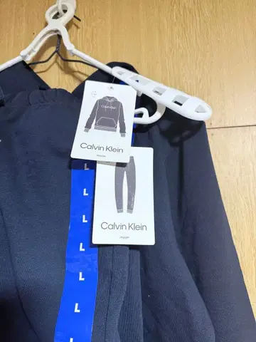 캘빈 클라인 네이비 후드티 L 사이즈 셋업
