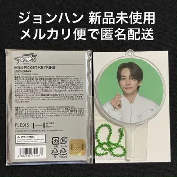 정한 SEVENTEEN FOLLOW AGAIN 미니 피켓 키링