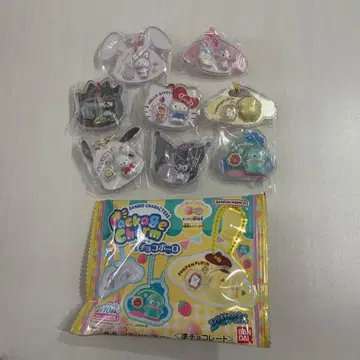 미개봉 1개 포함 산리오 캐릭터즈 패키지 참 8개 세트