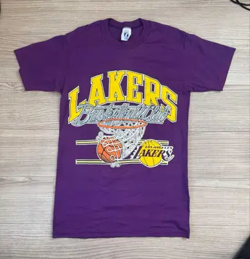 빈티지 80s 레이커스 t셔츠 USA제
