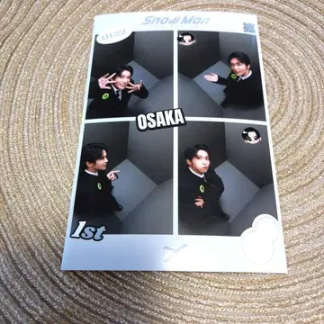 SnowMan 1st popup 팝업 오사카 메구로 즉석 사진