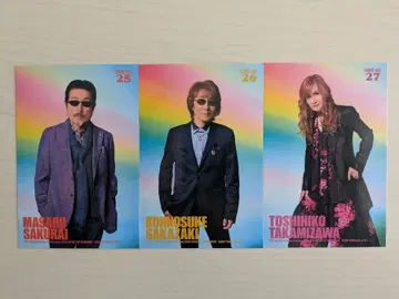 THE ALFEE 2025 트레이딩 카드 25 26 27