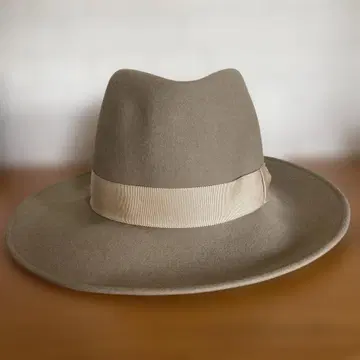 베이지 울 펠트 햇 키지마 타카유키 사이즈 3