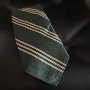 Brooks Brothers 그린 스트라이프 넥타이