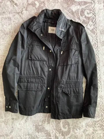 TAKEO KIKUCHI 블랙 밀리터리 자켓