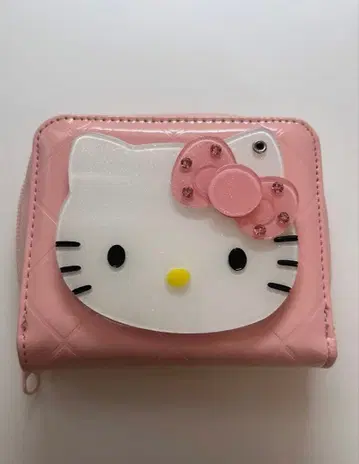 헬로 키티 캐릭터 지갑 핑크