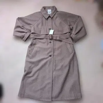 as know as plus 2WAY 어레인지 카라 싱글 롱 코트