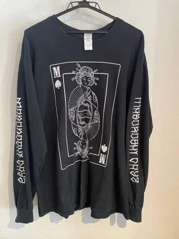 새상품급 GILDAN 길단 프린트T셔츠 롱T 익명 배송