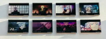 주술회전 주술회전0 장면 사진 아크릴 블록 고죠 사토루 6점