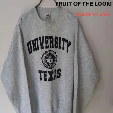 텍사스 대학 90s 칼리지 맨투맨 USA 프룻 오브 더 룸