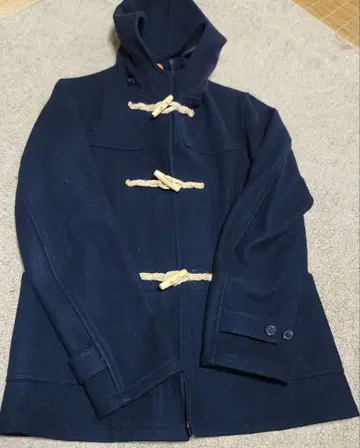 FIDELITY for BEAMS 더플 코트 네이비 L 사이즈