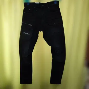 아이즈 프론티어 #7312 카고 블랙 데님 팬츠