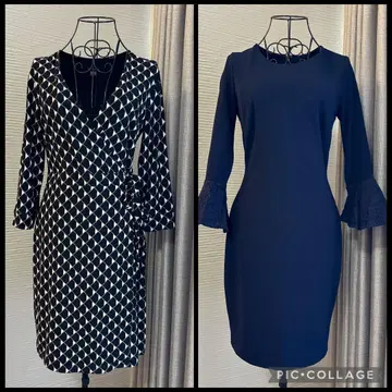 타미힐피거 원피스 2세트 무릎 기장