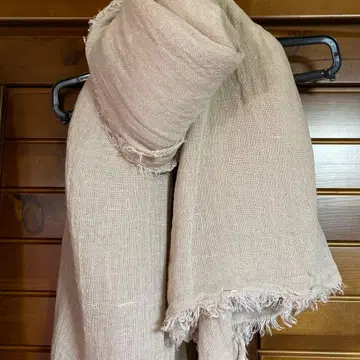 메종 드 바캉스 린넨 베이지 스톨