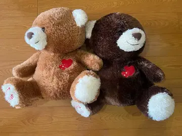 곰 봉제 인형 3개 세트