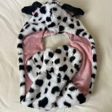 디즈니 101마리 강아지 달마시안 머플러 팬캡