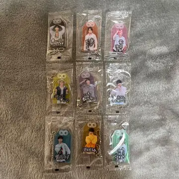 SnowMan 부적 키링 9인 묶음 판매