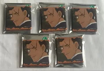 명탐정 코난 코난랜드 메모리얼 캔뱃지 vol.4 야마토 칸스케 5종 세트