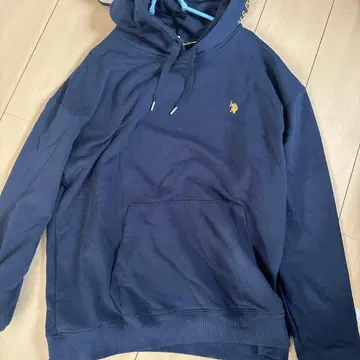U.S. POLO ASSN. 네이비 후드티 4L