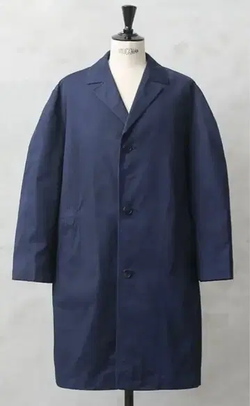 프랑스군 1960년대 코튼 레인코트 네이비 [쿠