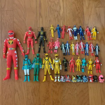 전대 시리즈 소프트 비닐, 손가락 인형 묶음 판매 29체