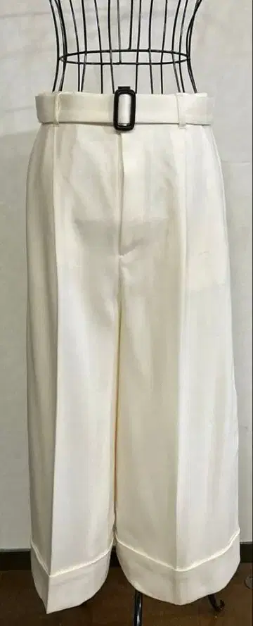 언타이틀 울 와이드 팬츠