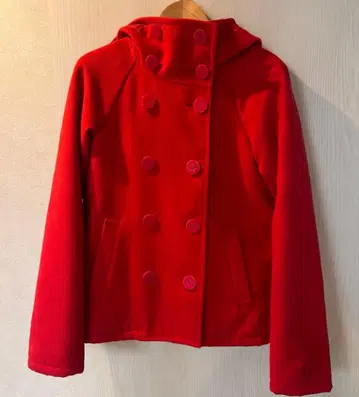 로데오 크라운 빨간색 더블 브레스트 자켓