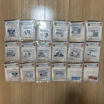 H상 MOKUJI 스탠드 & 로고 블록 18종 풀컴프 세트 제일복권DB