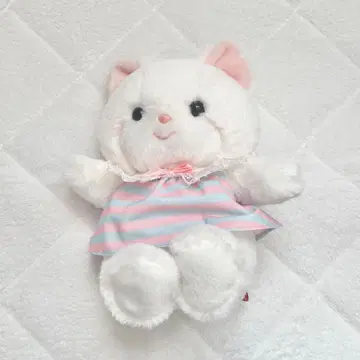 요시토쿠 밀키 고양이 봉제 인형 레트로