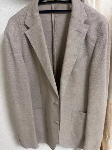 BOSS 자켓 실크울