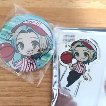 그노시아 라운드 원 유리 캔뱃지 아크릴 스탠드