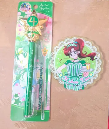 세일러문 지시 볼펜 쥬피터 아크릴 코스터