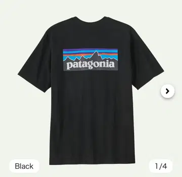 [새상품급] Patagonia 파타고니아 T셔츠 XS 사이즈 블랙