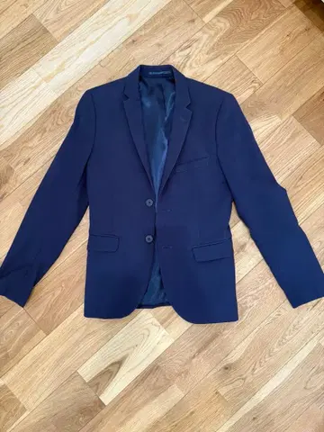 H&M 네이비 테일러드 자켓 슬랙스 세트