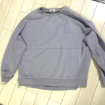 CAMP7 맨투맨 트레이닝복 보라색