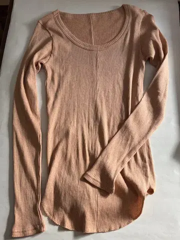 salt+ 면 100% 긴팔 티셔츠