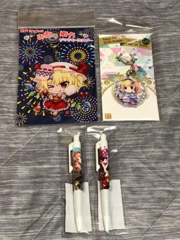 동방Project 클리어 키링 아크릴 키링 볼펜