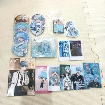 이레이스 이무군 리우라군 캔뱃지 아크릴 스탠드 세트