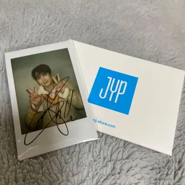 2PM 닉쿤 ENWJ 2024 복권 친필 사인 인스턴트 사진